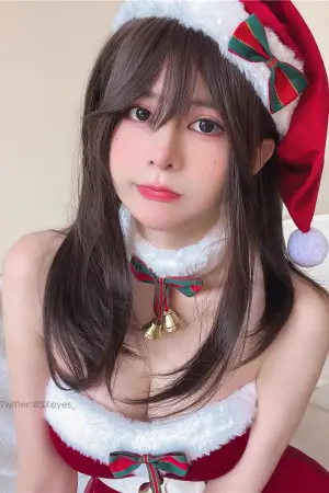 [WeiboGirl]微博红人 圣诞老人 眼酱大魔王w