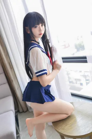 [WeiboGirl]微博红人 透明JK制服 雪琪