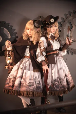 [WeiboGirl]微博红人 LOLITAS装扮蒸汽朋克 BCY LOLITA穿搭出镜：楚楚子 鹤祈 楚楚子w