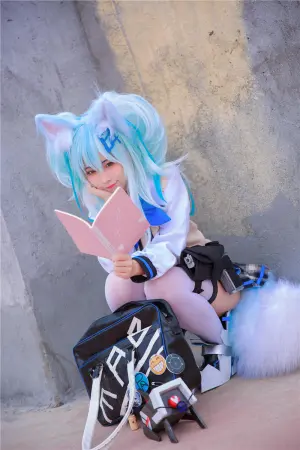 [WeiboGirl]微博红人 少女前线 PA15校服 G44不会受伤