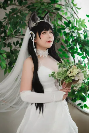 [WeiboGirl]微博红人 cosplay Atago Wedding UyUy