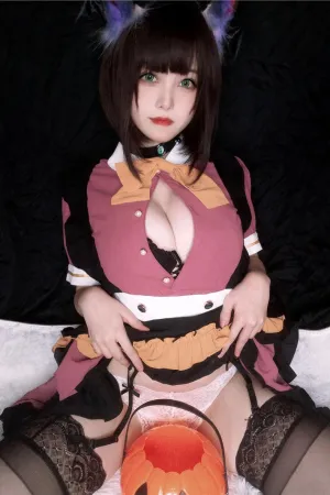 [WeiboGirl]微博红人 万圣节 蜜汁猫裘