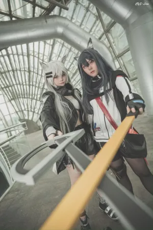 [WeiboGirl]微博红人 明日方舟拉普兰德德克萨斯双狼组 xionan