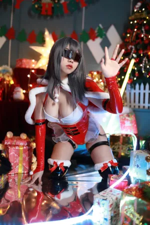 [WeiboGirl]微博红人 圣诞 啊日日_Ganlory