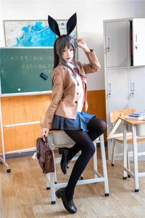 [WeiboGirl]微博红人 麻衣学姐制服 桜桃喵