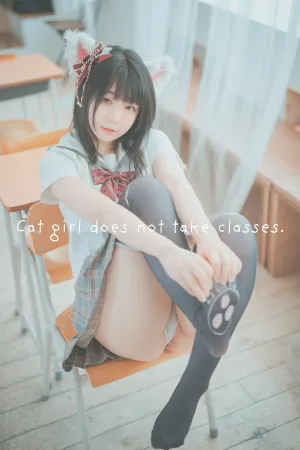 [DJAWA]韩国二次元 No.071 Cat_girl_does_not_take_classes PIan