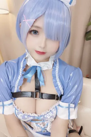 [WeiboGirl]微博红人 蕾姆蓝色护士 日奈娇