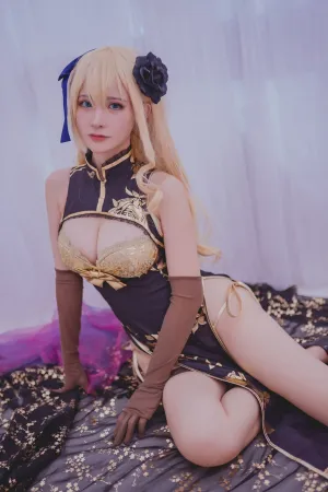 [WeiboGirl]微博红人 前羽 幻想金莲 前羽_rr