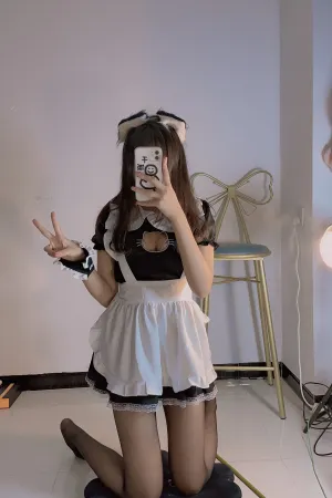 [WeiboGirl]微博红人 黑丝女仆 宁酱0w0