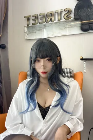 [WeiboGirl]微博红人 衬衫裙 Money冷冷