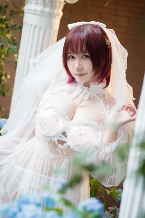 [WeiboGirl]微博红人 黑白婚纱 麻花麻花酱