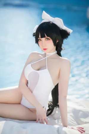 [WeiboGirl]微博红人 高雄泳装 焖焖碳Saber