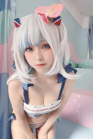 [WeiboGirl]微博红人 Gawr_Gura_Swimsuit Ely_eee