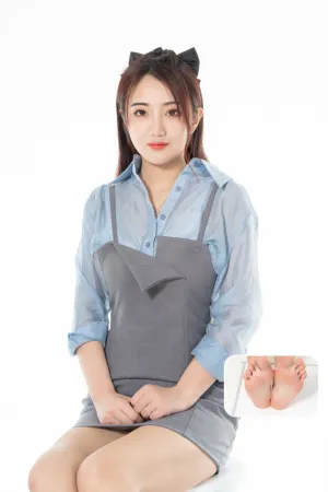 [Kelagirls]克拉女神 2023.02.25 素足测量 左小蕾