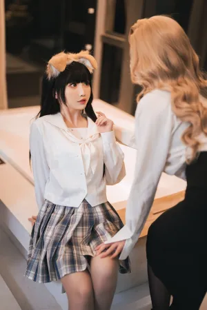 [Cosplay]角色扮演 女上司双人版 rioko凉凉子,面饼仙儿