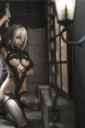 [WeiboGirl]微博红人 2B-黑婚纱 蠢沫沫