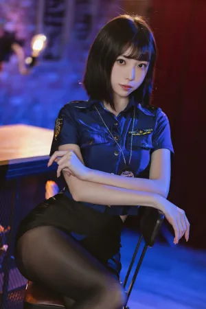 [WeiboGirl]微博红人 黑丝女警 许岚LAN