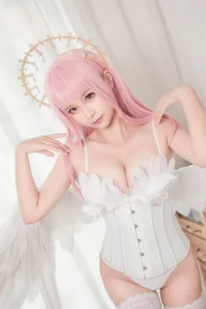 [WeiboGirl]微博红人 沫沫真爱版 天使本-光天使 蠢沫沫