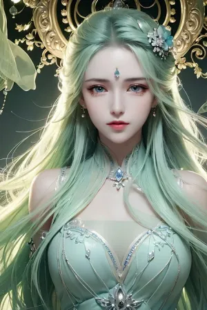 [AIBeauty]爱美女 No.005 长发飘逸 美仙子 AI美女