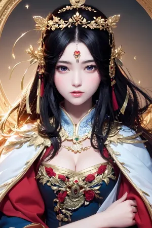 [AIBeauty]爱美女 No.018 飘逸美少女 性感写真 千山暮雪 AI美女