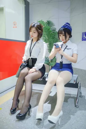 [FuLi]米友福利 姐妹花 电车完整版 yuuhui玉汇,胡桃猫Kurumineko