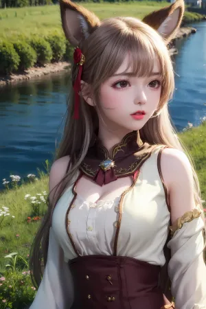 [AIBeauty]爱美女 No.027 猫耳娘装扮 异界猫娘 AI美女