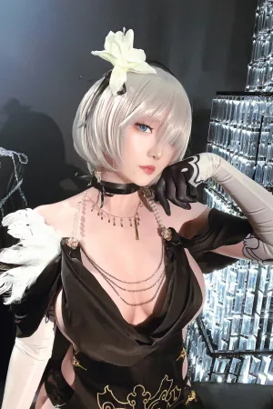 [Cosplay]角色扮演 尼尔 机械纪元 2B 同人 礼服 星之迟迟