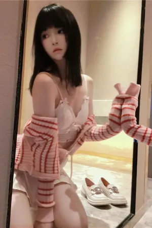 [FuLi]米友福利 条纹毛衣 桜桃喵