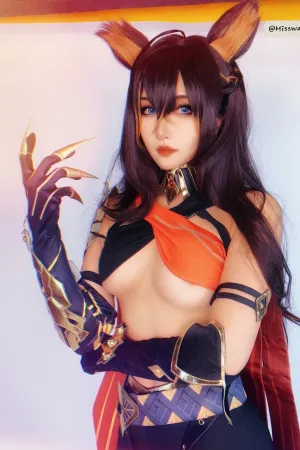 [FuLi]米友福利 十一月相册 多套D套 Cos原神 迪希雅 Dehya MisswarmJ