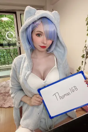 [EACosplay]欧美萌娘 灰色  绒毛睡衣 白丝袜 Fansigns(Mirrored) Peach_Milky