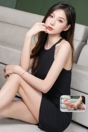 [Kelagirls]克拉女神 2024.02.21 玉腿裸足 安梓