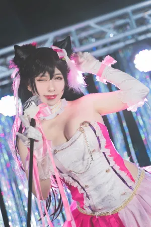[Cosplay]角色扮演 私房Cos系列 女仆装 黑丝袜 大狗写真 柘烟_Zuken