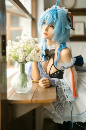 [Cosplay]角色扮演 甘雨女仆 蠢沫沫