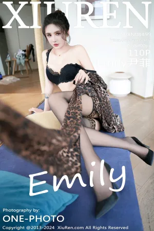 [XiuRen]秀人网 2024.05.08 No.8499 豹纹黑皮裙 Emily尹菲