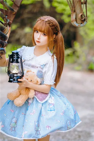 [Cosplay]角色扮演 可爱玩具熊公仔 少女裙 人偶 蠢沫沫