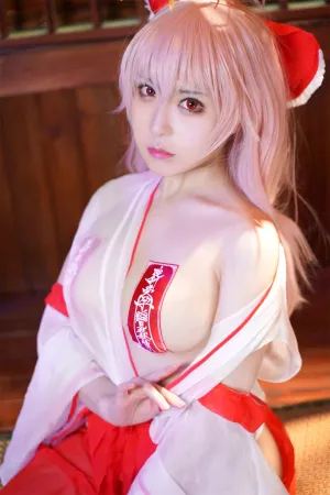 [Cosplay]角色扮演 巫女 虎森森
