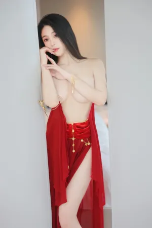 [FuLi]米友福利 xiuren秀人网 大尺度私拍 红色舞裙 清妙