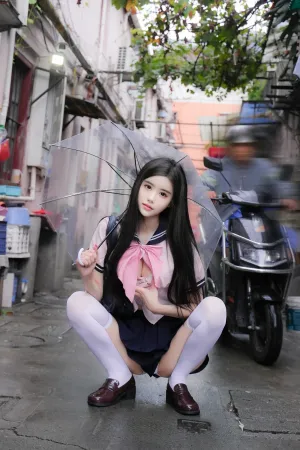 [XR]秀人内购 大尺度 私拍 流出 加密校服 晚苏susu