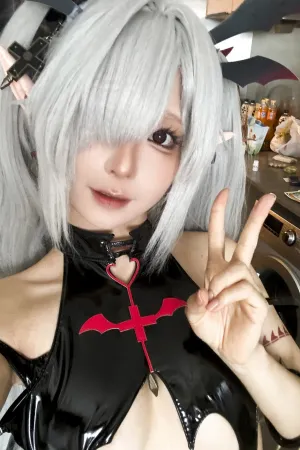 [FuLi]米友福利 恶魔装扮 蔚蓝档案 银镜伊织 蠢沫沫