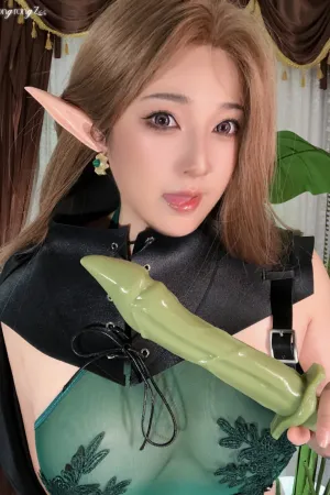 [Cosplay]角色扮演 精灵女战士 小容仔咕咕咕w