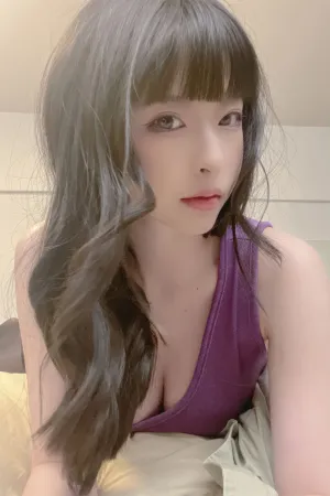 [FuLi]米友福利 黑丝 紫色 连衣长裙 紫色姐姐 清水由乃