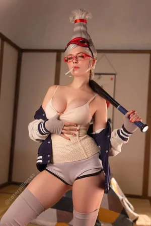 [EACosplay]欧美萌娘 Caterpillar DanDaDan 胆大党 AyaseSeiko Caterpillar