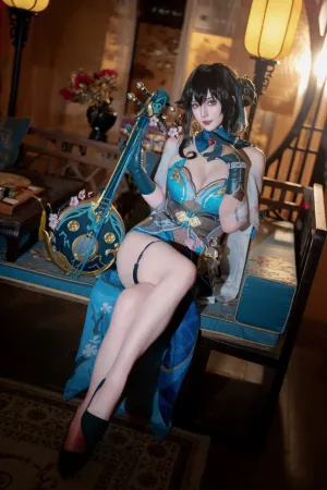 [Cosplay]角色扮演 崩坏 阮梅 星澜是澜澜叫澜妹呀