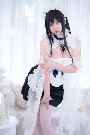 [Cosplay]角色扮演 碧蓝航线_女仆 Meroko_魅瞳