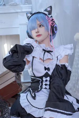 [Cosplay]角色扮演 REM蕾姆 腥味猫罐