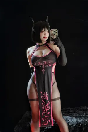 [Cosplay]角色扮演 粉 魅魔 皮皮奶