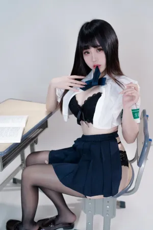 [Cosplay]角色扮演 JK 制服 mikoの风纪委员 miko酱ww