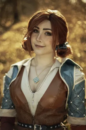 [EACosplay]欧美萌娘 巫师3狂猎 The_Witcher_3:Wild_Hunt Triss Luxlo