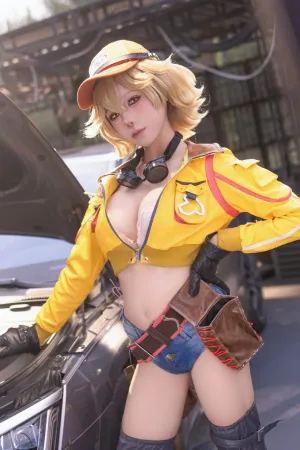 [Cosplay]角色扮演 FF15 希德妮奥拉姆 咬一口兔娘