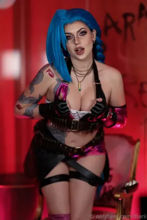 [EACosplay]欧美萌娘 Arcane LeagueOfLegends LOL Jinx 金克丝 Djarii